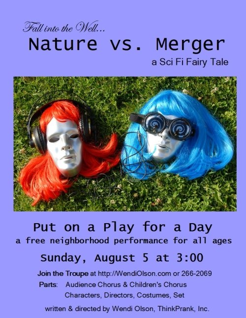 Nature vs. Merger Poster